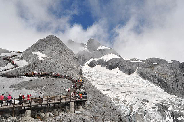 Yulong-Gletscher